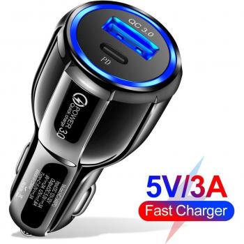 10Pcs PD USB C Car Charger Fast Charging for iPhone 13 12 XS X XR 8 7