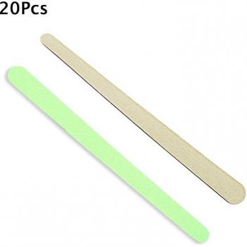 Durable Pink Purple Nail File Brush Set - 10/20 Pieces Professional Manicure Accessories