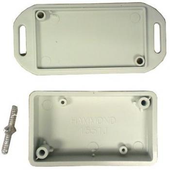 Hammond 1551JFLGY Alloggiamento Euro ABS Grigio