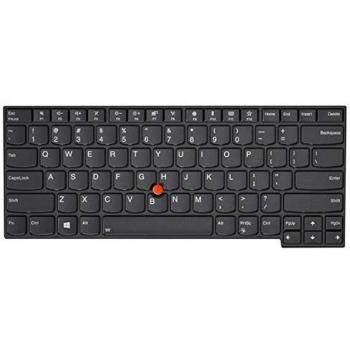 Tastiera di ricambio Lenovo 01YP308 per notebook, nera