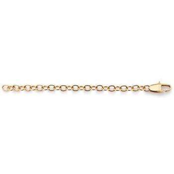 Leonardo Edelstahl‑Kette „Jewels“ Verlängerungskettchen Gold 10 cm