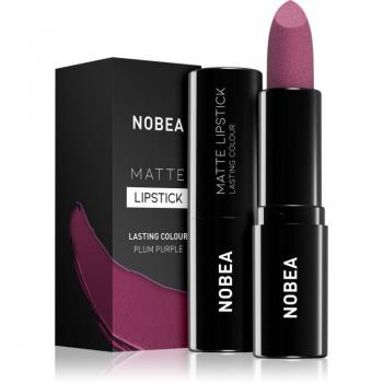 NOBEA Day-to-Day Matte Lipstick in Plum #M15 3g