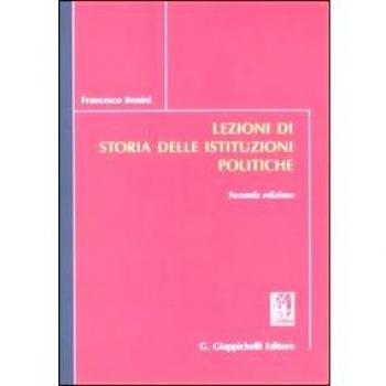 Lezioni di storia delle istituzioni politiche