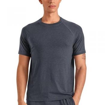 CALIDA DSW Warming Kurzarm-Shirt Herren S Grau