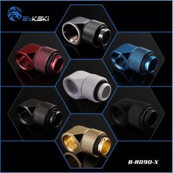Conector giratorio de 90 grados G1/4 Bykski B-RD90-X