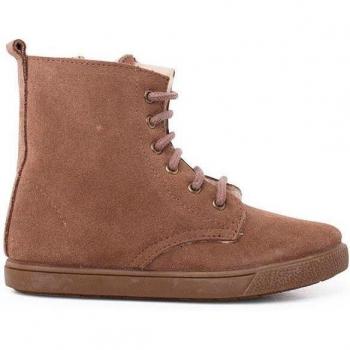 Botas de Niño Borrego con Cordones y Cremallera Lateral