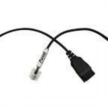 AxTel Spiralkabel 0,5 m QD RJ45 Unify/Siemens OpenStage