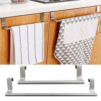 Edelstahl-Handtuch-Halter für Schublade und Unter-schrank Aufhänger (S/L)