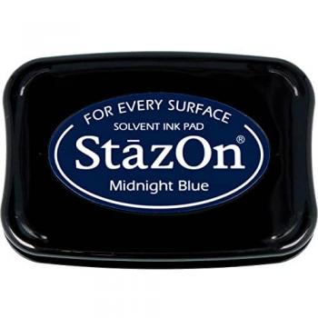 Tsukineko StazOn Stempelkissen 10x6cm midnightblau