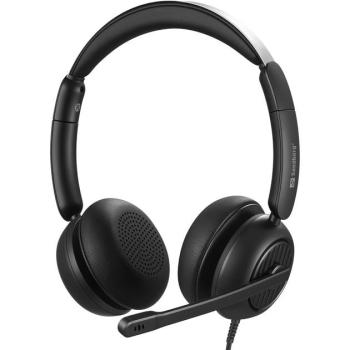 Sandberg Pro Headset – ohrumschließend – USB‑A‑kabelgebunden – schwarz