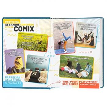 Diario Comix 2024 16x12cm 16 Mesi Mini
