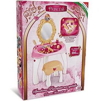 Specchiera Princess con Sgabello – Kit Completo 20 pezzi