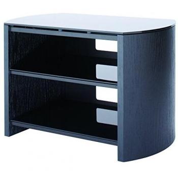Alphason Finewoods 750mm TV Stand - Black