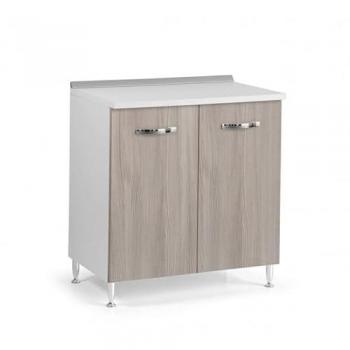 Base Cucina 2 Ante Olmo Legno Nobilitato 80x50xh 85