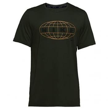 Nike Pro Dri-FIT Kurzarmshirt Herren grün Größe L