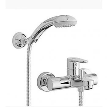 Miscelatore esterno per vasca con set doccia snodato GR023CR