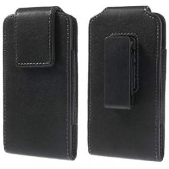 Funda Cinturón Magnética con Clip Giratorio 360 para Nokia C3 (2020) - Negra