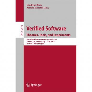 Vitalsource Technologies, Inc. Verified Software. Theories, Tools, And Experiments