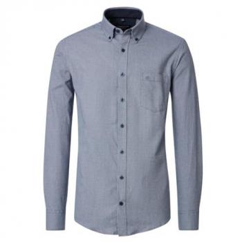 CASAMODA Blusenshirt B.D. Casual Fit, 100 blau