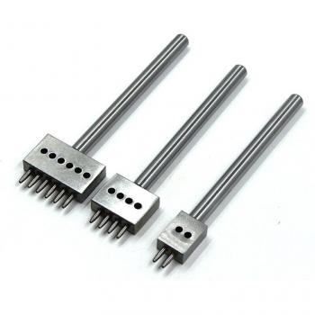 Leather Punch Tool – 1mm Aperture, 4-8mm Hole Spacing