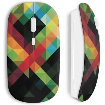Multicolor Wireless Mouse - Green, Red, Black, Yellow