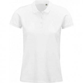 SOLS Women’s Red Medium Planet Polo Shirt