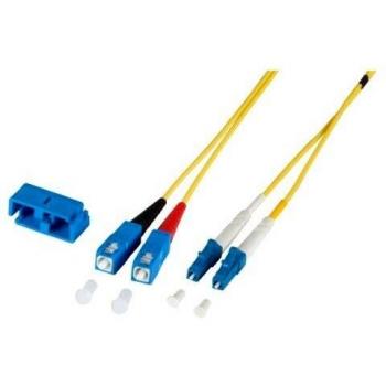 Câble Fibre Optique LC-SC 7,5 m Jaune 9/125 µm OS1
