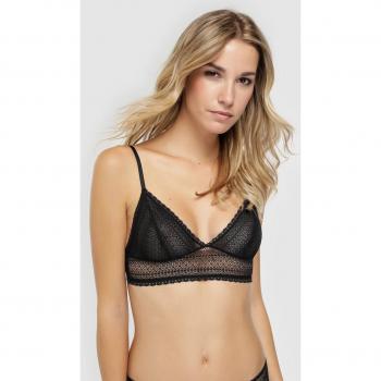 Top tipo bralette de DKNY con detalles de encaje