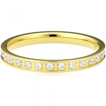 Bering Ring Arctic Symphony Edelstahl Zirkonia weiß Gr. 60