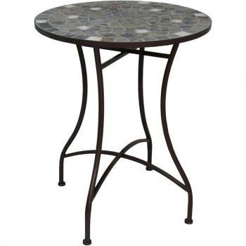 Mesa de Jardín Yeda con Mosaico Redonda Ø60x71 cm