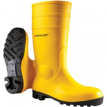 Work-It’s Stivale Antinfortunio PVC Dunlop Giallo S5 40
