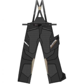 Leatt ADV FlowTour 7.5 Pantalón de Protección Moto – Color Gris – Talla M – Material Textil Resistente al Agua