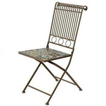 Bigbuy Gartenstuhl Gartenstuhl Bistro 45 x 38 x 90 cm