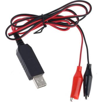 USB 5V to 3V Step-down Cable Battery Eliminator for AA AAA Batteries