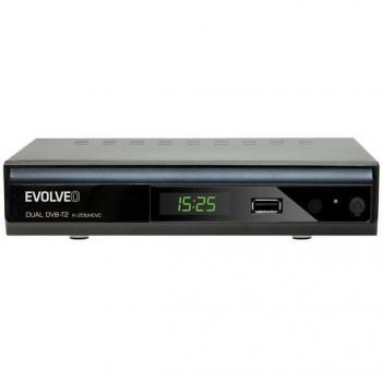 DVB-T/T2 přijímač Evolveo Gamma T2 Dual