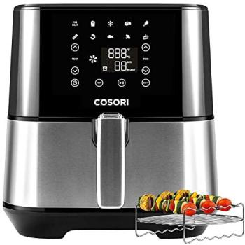 Air Fryer Energetico 5,5 Litri con Accessori di Griglia