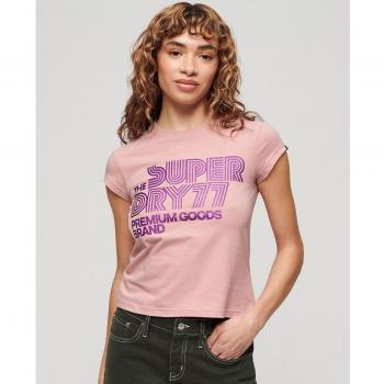 Veste Logo Étincelant Femme Retro Superdry