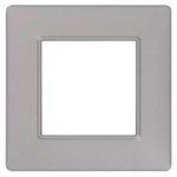 Vimar 2 Módulos Placa Matte Nickel 14642