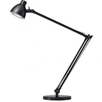 Lampe de bureau LED Valencia, noir