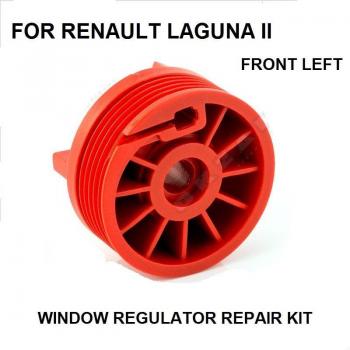 Kit Réparation Rouleau Fenêtre – Renault Laguna 2 II Avant Gauche