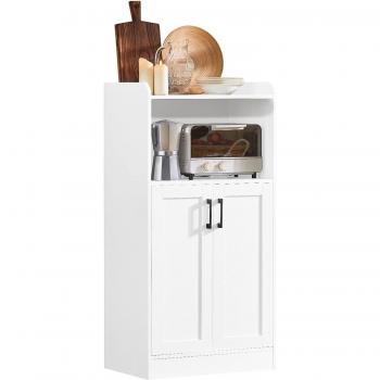 Armario de Cocina para Microondas SoBuy FSB47-W