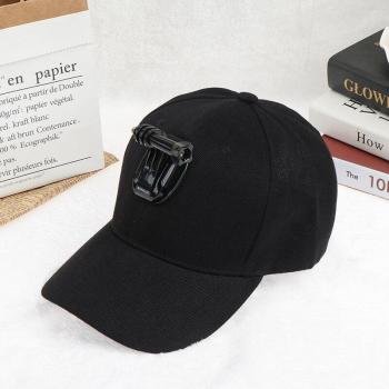 Casquette de sport réglable avec support J pour GoPro Hero 6/5