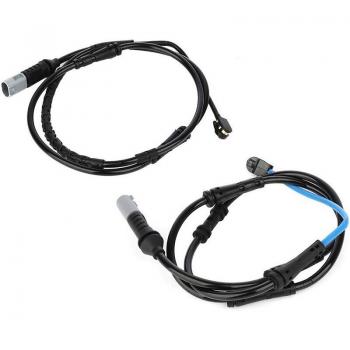 2Pcs Front+Rear Brake Pad Wear Sensor 34356791962 for BMW F10 528I 535I 550I 640I