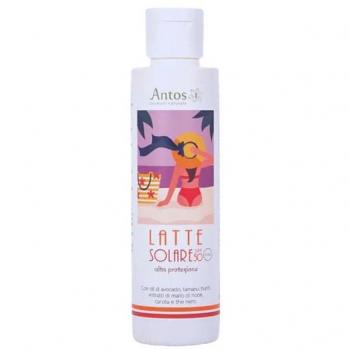 Latte solare naturale - SPF 50 alta protezione - Antos Cosmetici