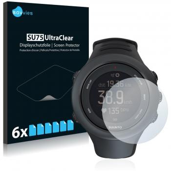 Savvies Vertical Protection Film Clear for Suunto Ambit3 Sport Black (6 Pack)
