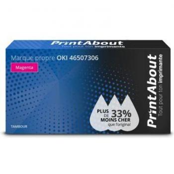 PrintAbout Compatibele Drum Magenta voor OKI 46507306