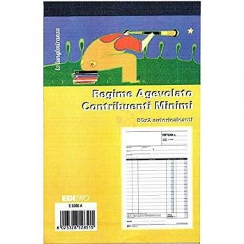 Block Notes Fattura Contribuenti Minimi