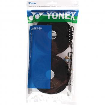 YONEX AC102EX-30-BK Wet Super Grip 30 Count