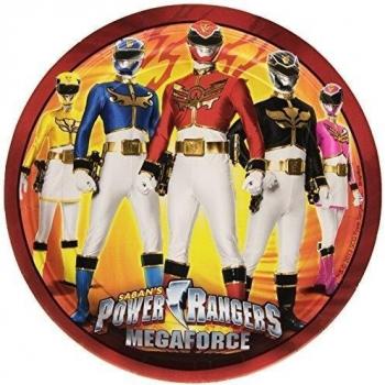 Cubertería para fiestas Power Rangers Amscan