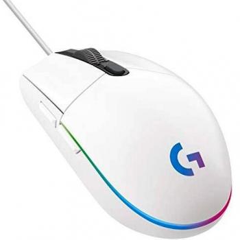 Rato Gaming Logitech G203 Lightsync - Branco